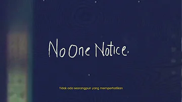The Marias - No One Noticed (Lirik Terjemahan)