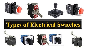 Types of Electrical Switches - Switch types - Types of Switches