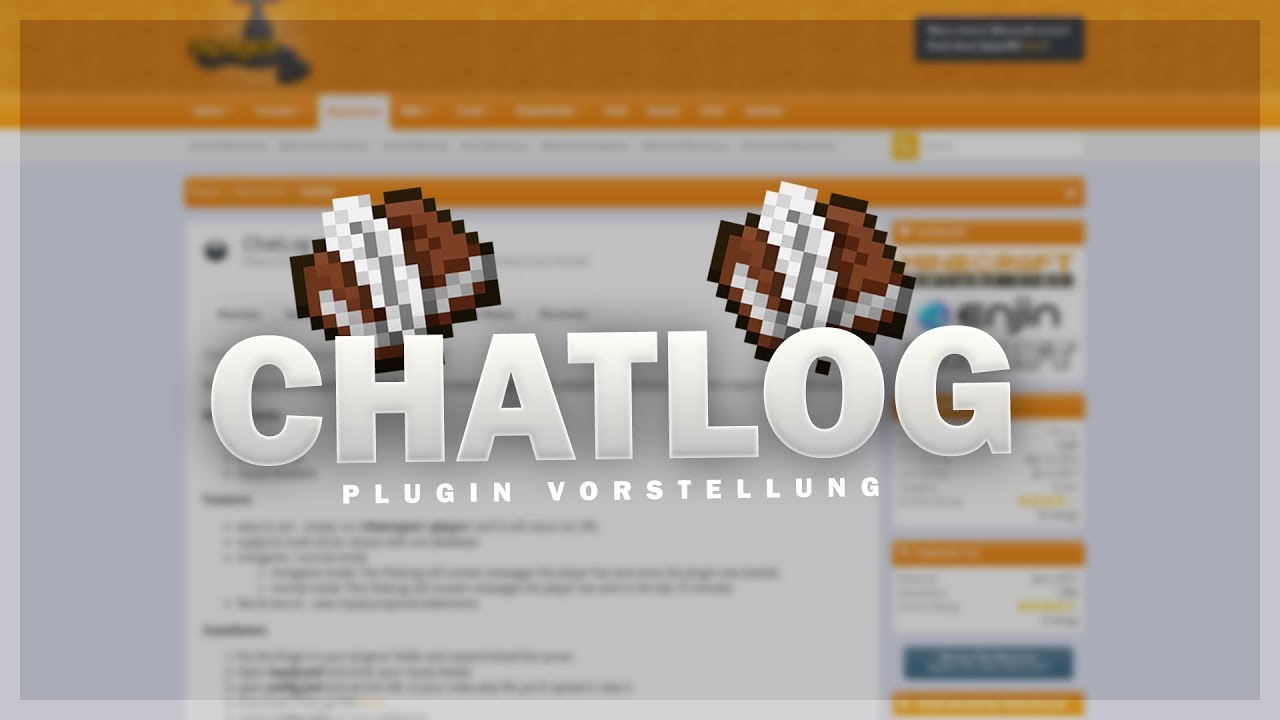Chatlog - Plugin Vorstellung