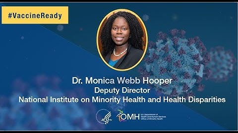 #VaccineReady: NIMHD Office of Minority Health