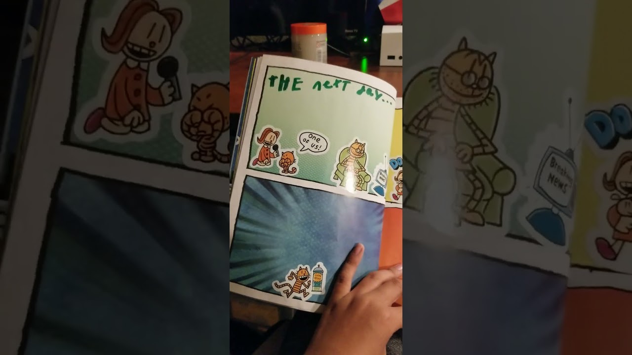 Dog man sticker book