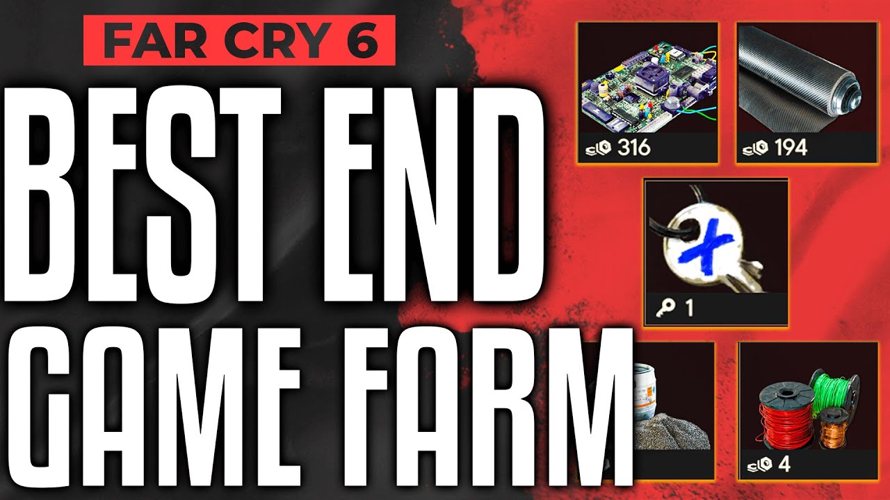 Far Cry 6 Farm Unlimited INDUSTRIAL COMPOSITE | Industrial Circuits and Materials for End Game