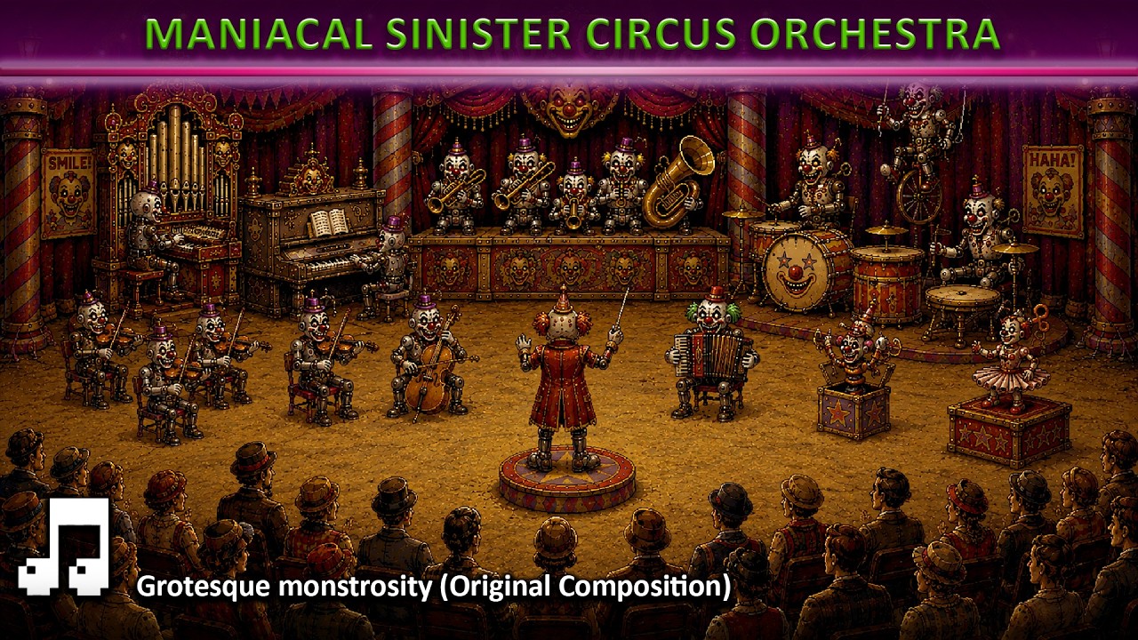 Grotesque monstrosity (Original Composition) - MANIACAL SINISTER