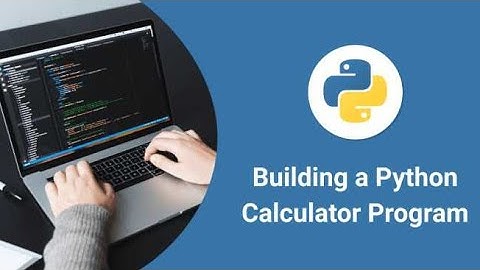 Making a CALCULATOR using PYTHON in less than  3 minutes | Pythonistian