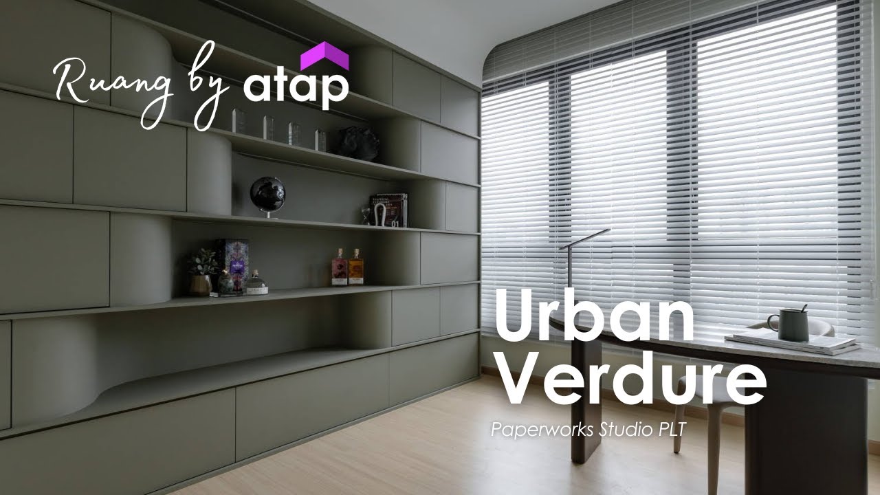 Ruang by Atap: Step Into a Serene Minimalistic Home Designed by Paperworks Studio PLT