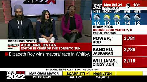 BREAKING: Steven Del Duca narrowly elected mayor o...