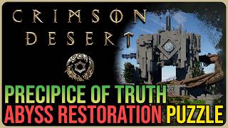 Precipice Of Truth Abyss Puzzle Solution - Crimson Desert