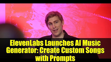 ElevenLabs Launches AI Music Generator: Create Custom Songs with Prompts | Eleven Music Demo