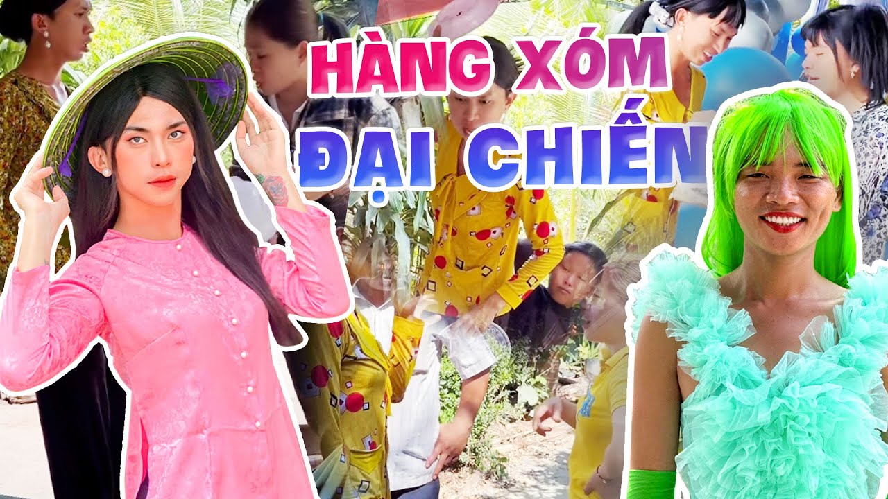 Các Chị Đẹp Mỏ Hỗn Tung Chiêu Khiến Cả Xóm Được Những Pha Cười Lăn Cười Bò - Bà Sáu Tài lanh