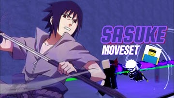 Sasuke Custom Moveset *Skill Builder* || JJS (JUJUTSU SHENANIGANS)