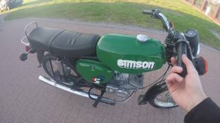 Simson s51/1H-40 1990r DDR 9500km przebiegu