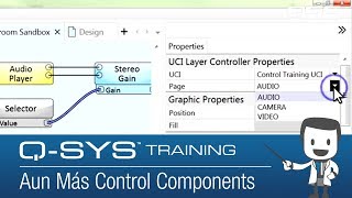 Q-SYS Control 101 - Even More Control Components (SP)