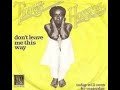Thelma Houston Don't Leave Me This Way Dj Ross Cat
