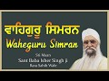 The very best waheguru simran     waheguru simran  sant baba isher singh ji 