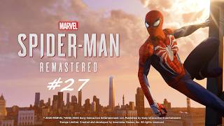 Marvel’s Spider-Man Remastered - Platin-Run | Spider-Man gegen die Unterwelt | 🔴 Live | #27