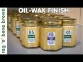 How To Make A Beeswax & Oil Furniture Polish For Wood Finishing
