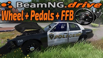 Set up Your WHEEL & PEDALS - BeamNG