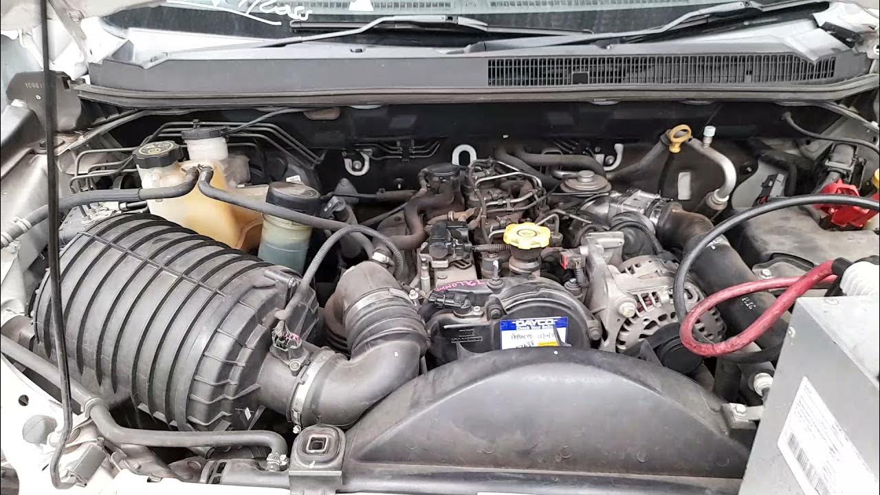 2013 HOLDEN COLORADO 2.8DT ENGINE TEST NMW07762 YouTube