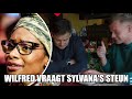 Wilfred belt met Sylvana Simons voor Radioring