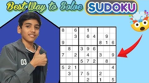 SUDOKU for Beginners 🔥| Learn Easy Sudoku in 15 Minutes 👍 | Sudoku tricks
