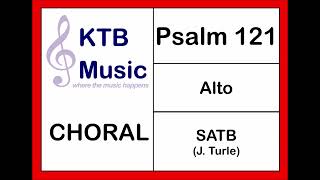 Psalm 121 (J. Turle) SATB Choir [Alto Part Only]