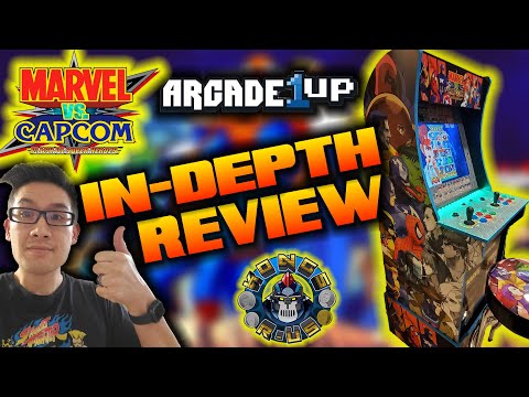 Arcade1Up Marvel VS Capcom In-Depth Review (PLUS Joystick/Button Modding Options Sanwa/Happ/IL) from Kongs-R-Us