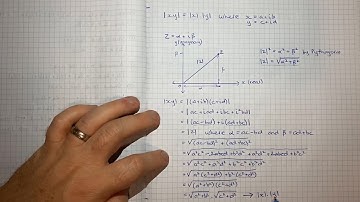 How to prove |z(1) x z(2) x ... z(n)| = |z(1)| x |z(2)| x ... x |z(n)| using induction