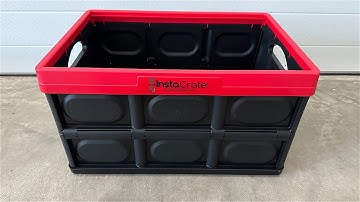 InstaCrate Collapsible 12 Gallon Storage Container
