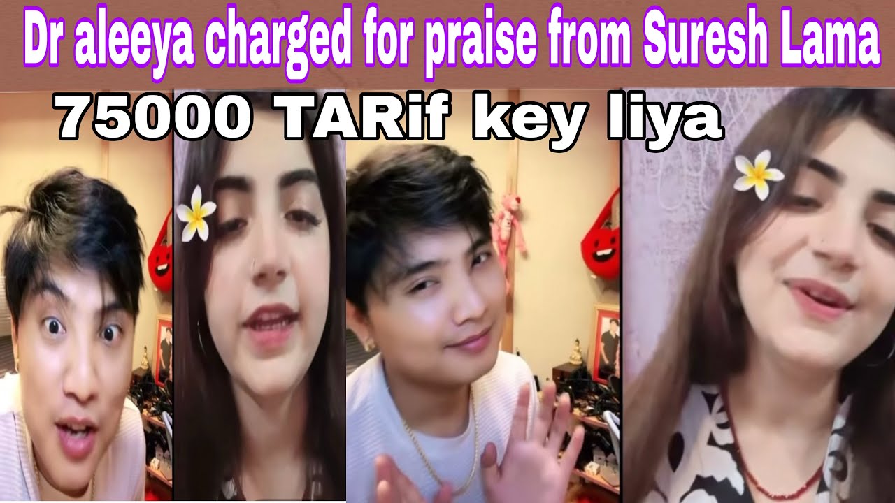 75 THOUSAND chuna lagaya 😁? Suresh Lama and Dr. aleeya ROMANTIC conversation? 