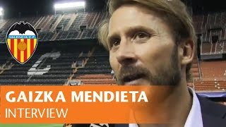 Gaizka Mendieta relived magical Champions League nights at Mestalla
