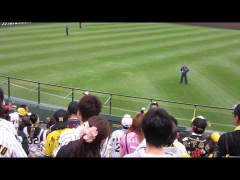 阪神　2次会　３本締め~恒例のやりとり　20140413　＠甲子園
