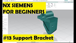 Siemens NX Tutorial #13 for Beginners #English