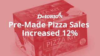 DeIorio's Retail Line of Frozen Pizza Kits