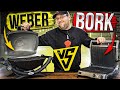 Электрический гриль WEBER или BORK. Какой выбрать и какой лучше??