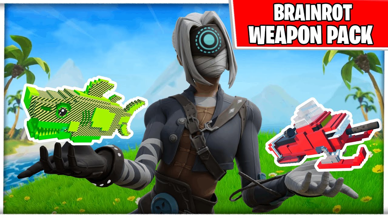 Brainrot Weapon Pack V1 for UEFN