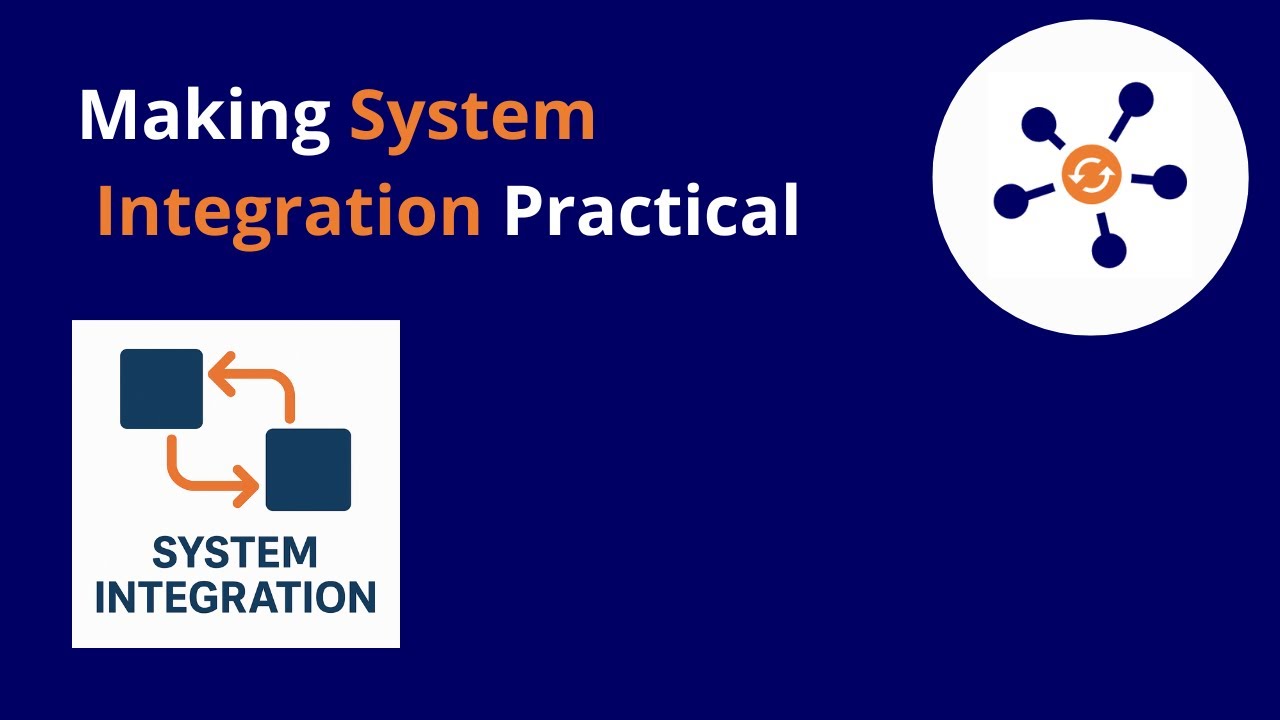 Systems Engineering in Practice - System Integration - YouTube