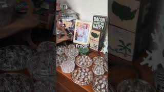 I got flower frogs for days! #flowerfrog #vintage #blacklights #ebay #subscribe