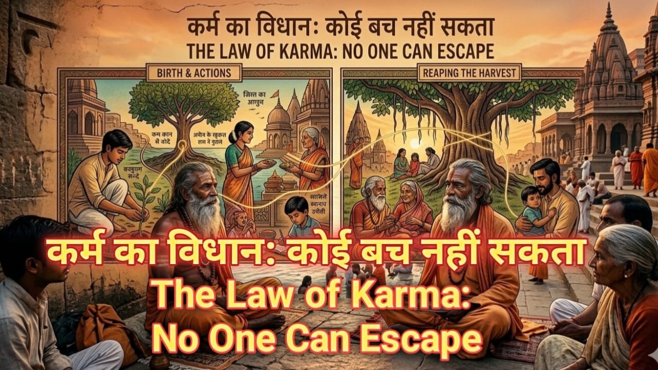 The Law of Karma No One Can Escape कर्म का विधान कोई बच नहीं सकता!! #@samarpan8126 #radheradhejii