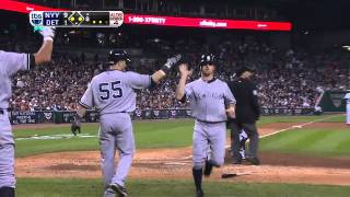 2011/10/04 Cano's two-run single
