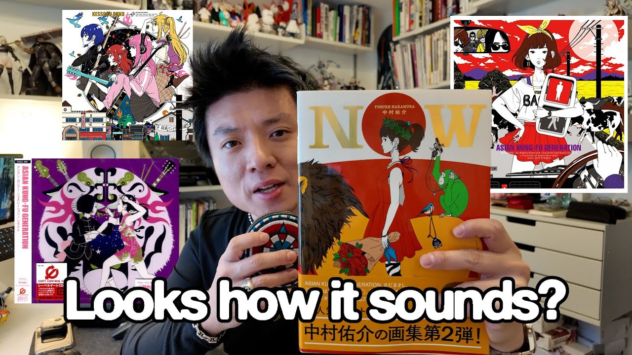the iconic art of Asian Kung-Fu Generation by Yusuke Nakamura