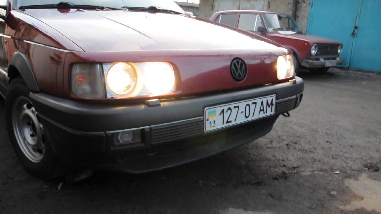 Hella black passat b3
