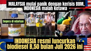 Download lagu MALAYSIA panik INDONESIA malah ketawa, dengan peresmian biodiesel B, 50, segera di edarkan 