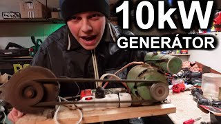 První funkční 10kW generátor v Česku! 4K, life hack music included, 100% free energy, infinity power