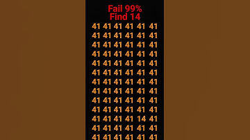 find 14🤔🤔 #quiz #memes #braintestsolution #challenge #quiztime #illusion