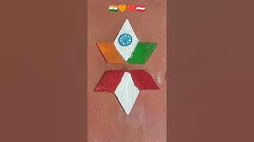 Drawing Flags 🇮🇳🧡❤️🇦🇹 YouTube ||Short video#independenceday #trending