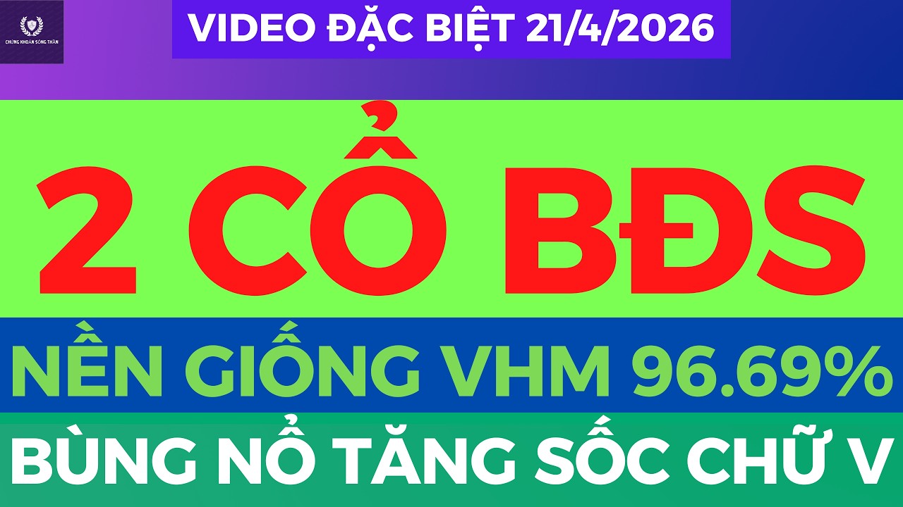 2 CỔ BĐS GIỐNG VHM KÉO SỐC CHỮ V, TOP CỔ PHIẾU CHỈNH LÀ MÚC