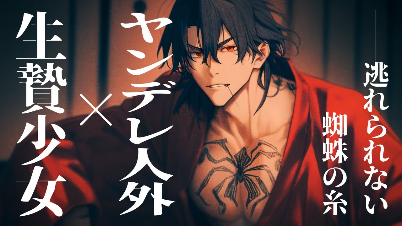 【ASMR】ヤンデレ土蜘蛛人外×生贄少女――逃れられない蜘蛛の糸【耳かき/睡眠導入/シチュエーションボイス/バイノーラル/ロールプレイ/#新人vtuber 】