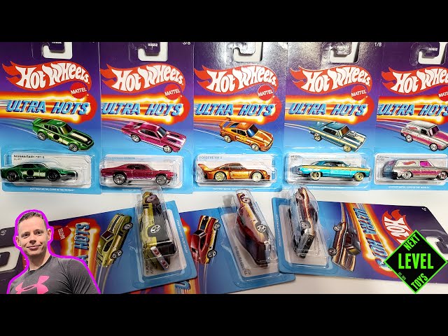 HOT WHEELS ULTRA HOTS SERIES of EIGHT DIECAST CARS #hotwheels