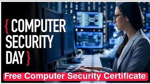 National Level E Quiz On Computer Security I Free Online Course I Free Certificate I Cyber Security