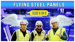 Commercial High Rise Building Installation Using Cold Frame Steel